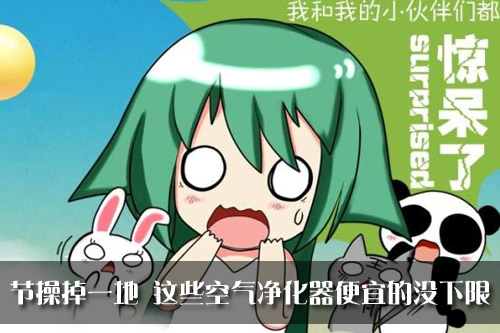 节操掉一地 这些空气净化器便宜的没下限 节操掉一地 这些空气净化器便宜的没下限