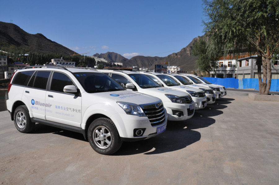 blueair空气净化器车队