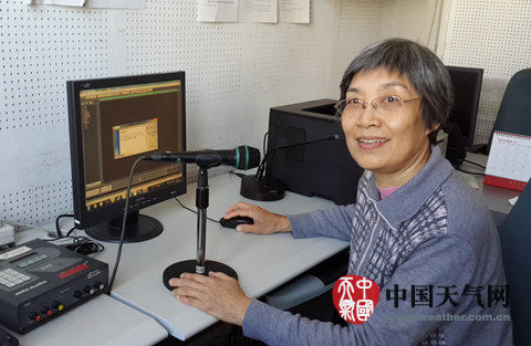 北京专业气象台高级工程师 周晓平 （资料图）