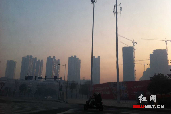 今日长沙空气质量急剧下降